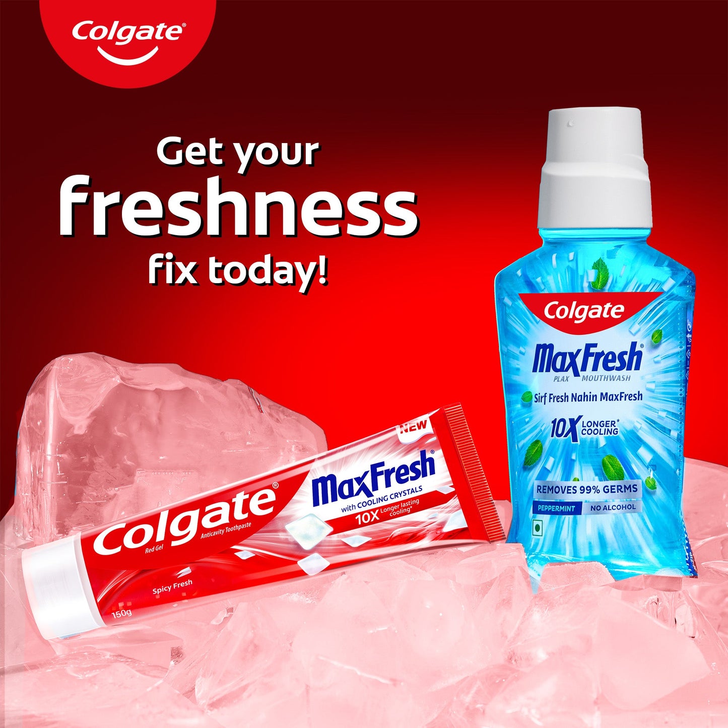 Colgate Maxfresh Red Toothpaste 70 gm