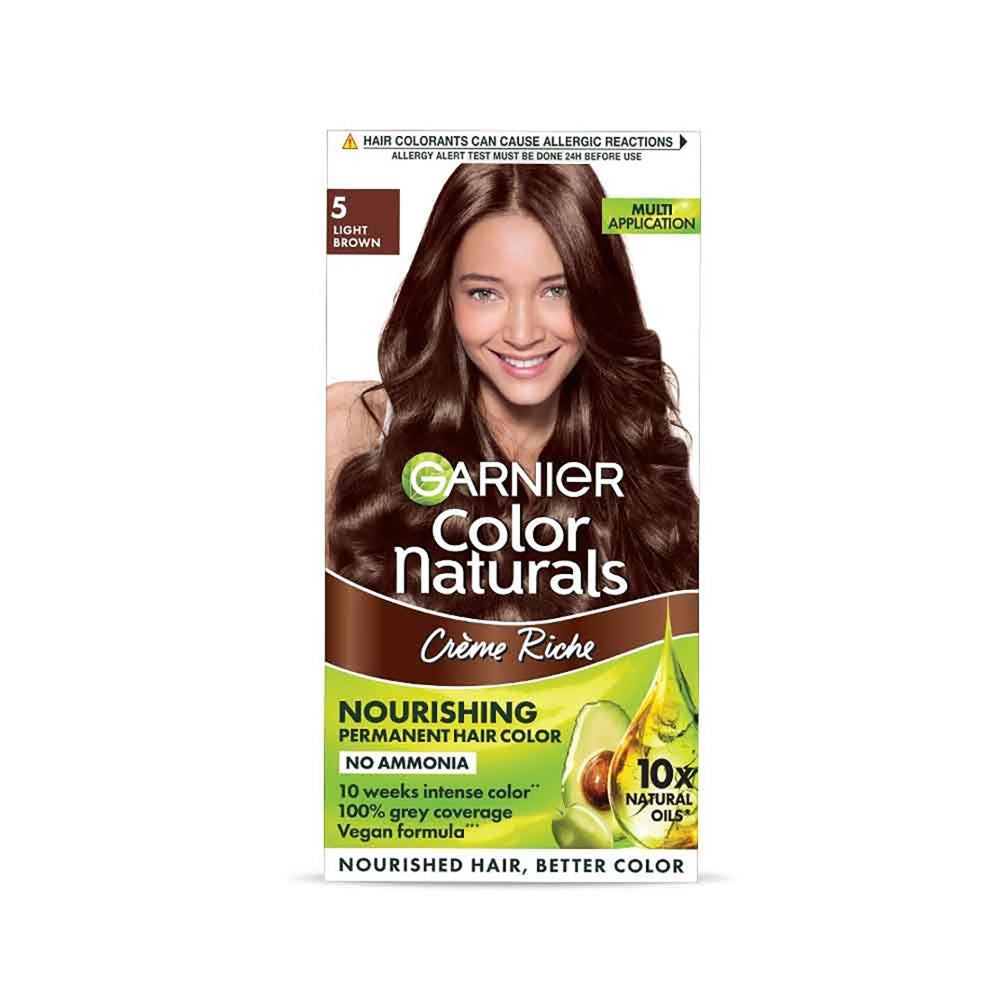 Garnier Colour Natural Light Brown 5 Hair Colour 70 ml