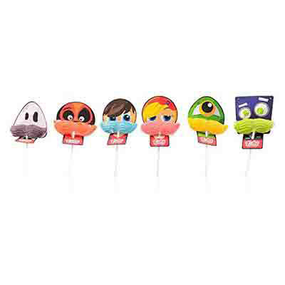 Zubi Mustache Lollies 30 gm