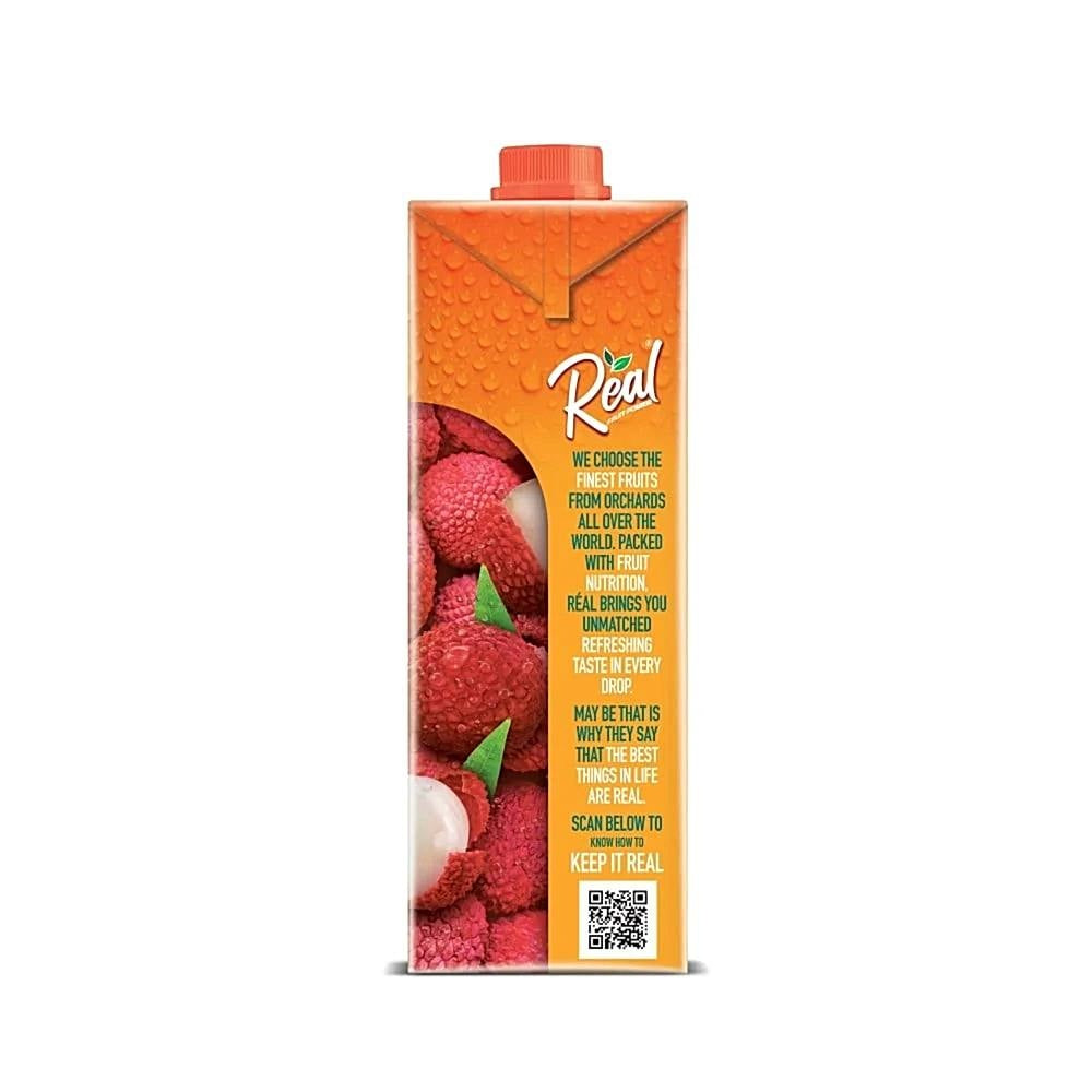 Real Litchi Nectar Tetrapak 1 ltr