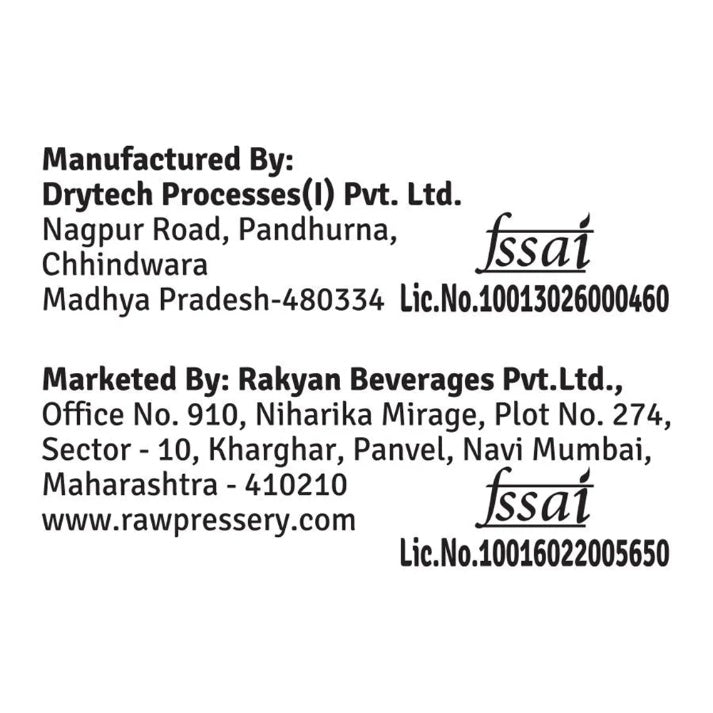 Raw Pressery Mango Juice 250 ml