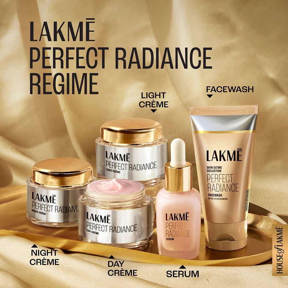 Lakme Perfect Radiance Intense Brightening Face Wash With Vitamin B3 Bright And Illuminated Look 50 gm