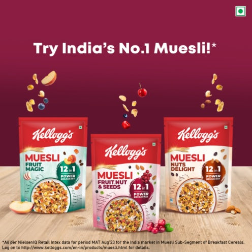 Kellogg'S Muesli Fruit & Nut Box 500 g