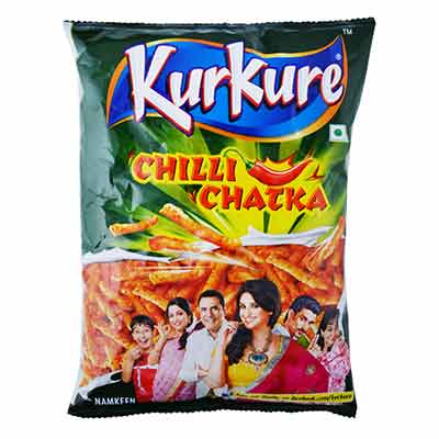 Kurkure Red Chilli Chatka 75 Gm