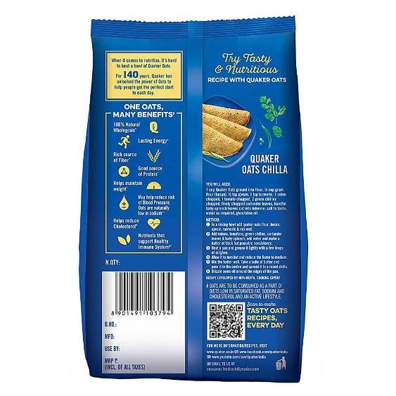 Quaker White Oats Refill 400 g