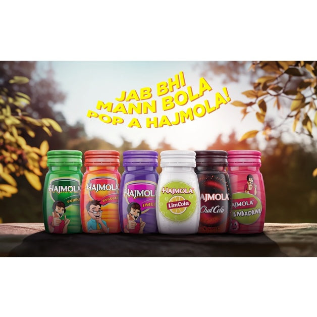Dabur Hajmola Regular Bottle 120 pcs
