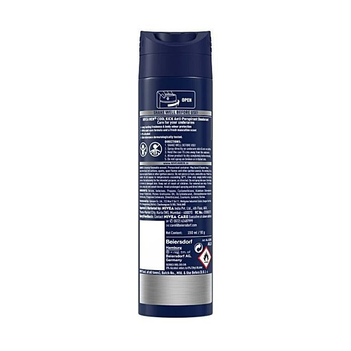 Nivea Men Cool Kick Deodrant 150ml