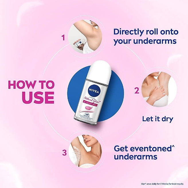Nivea Fresh Natural Roll On For Women 50 ml