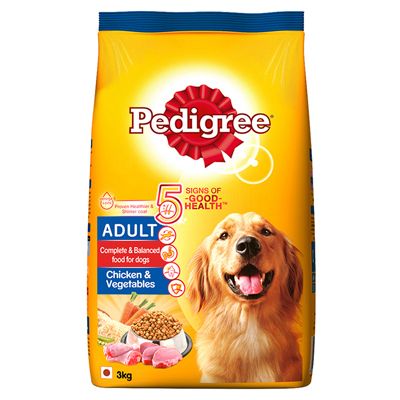 Pedigree Chicken & Veg 3 Kg
