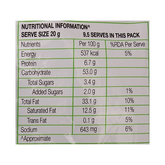 Lays American Cream Onion Potato Chips 143 g