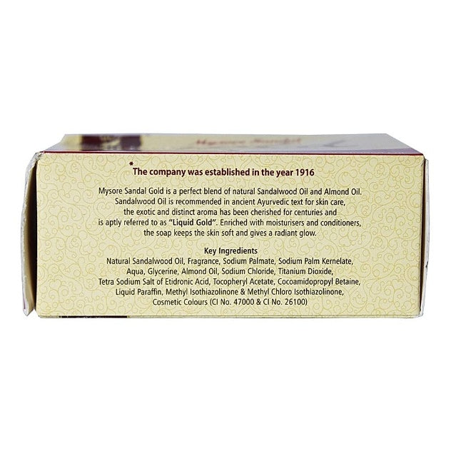 Mysore Sandal Gold Soap 125 g
