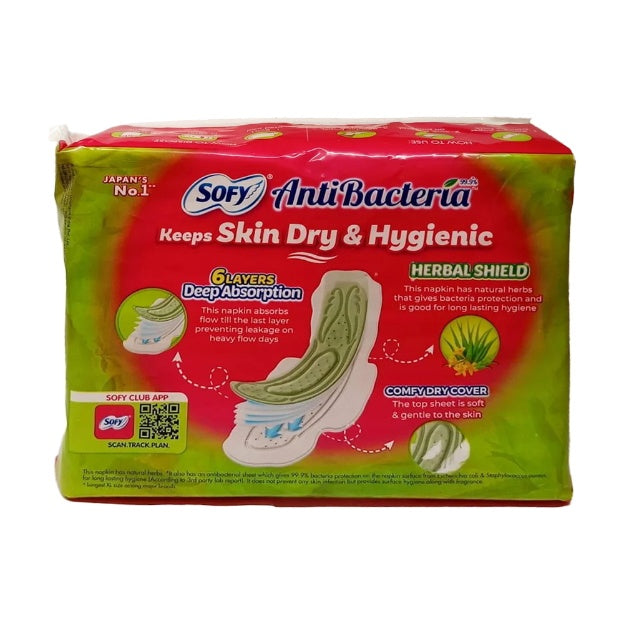 Sofy Body Fit Anti Bacterial Xl Sanitary Pads 28 pcs