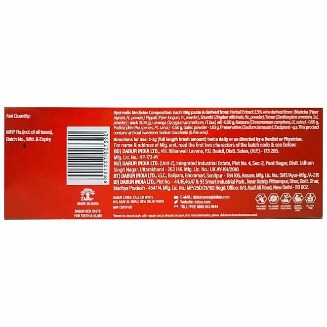 Dabur Red Toothpaste 400 g