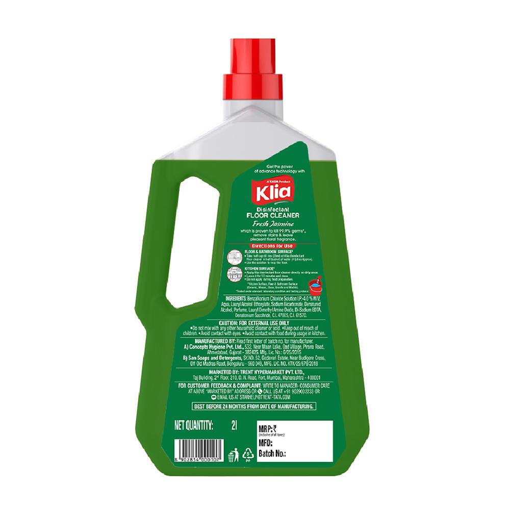 Klia Disinfectant Jasmine Floor Cleaner 2 ltr