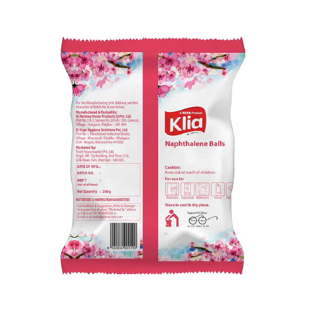 Klia Naphthalene Balls 200 g