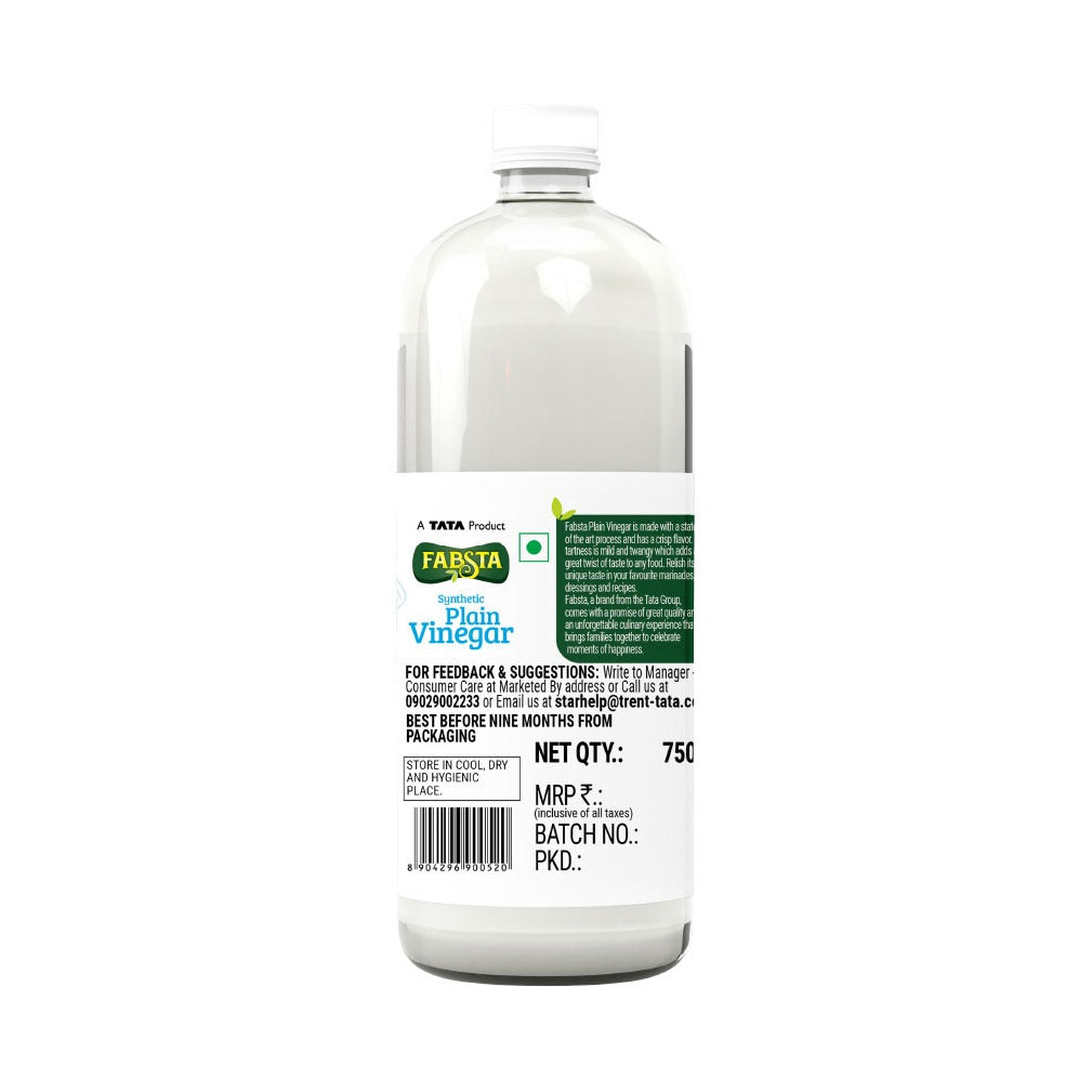 Fabsta Plain Vinegar, 750 ml