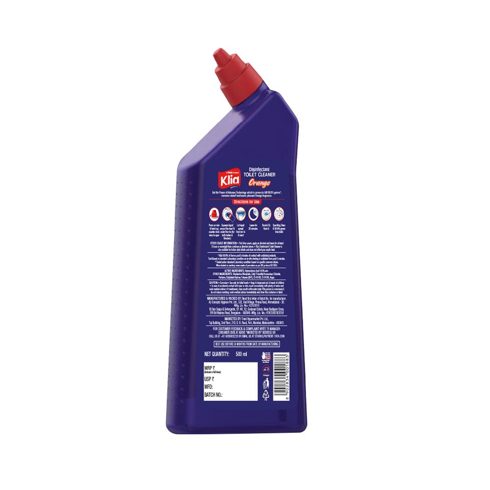 Klia Toilet Cleaner Orange 500 ml