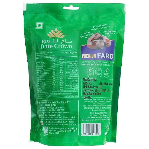 Date Crown Premium Fard Dates 500 g