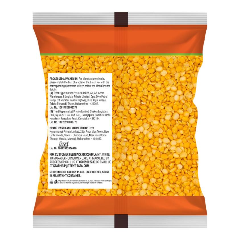 Star Regular Polished Arhar (Tur) Dal Split 1 kg