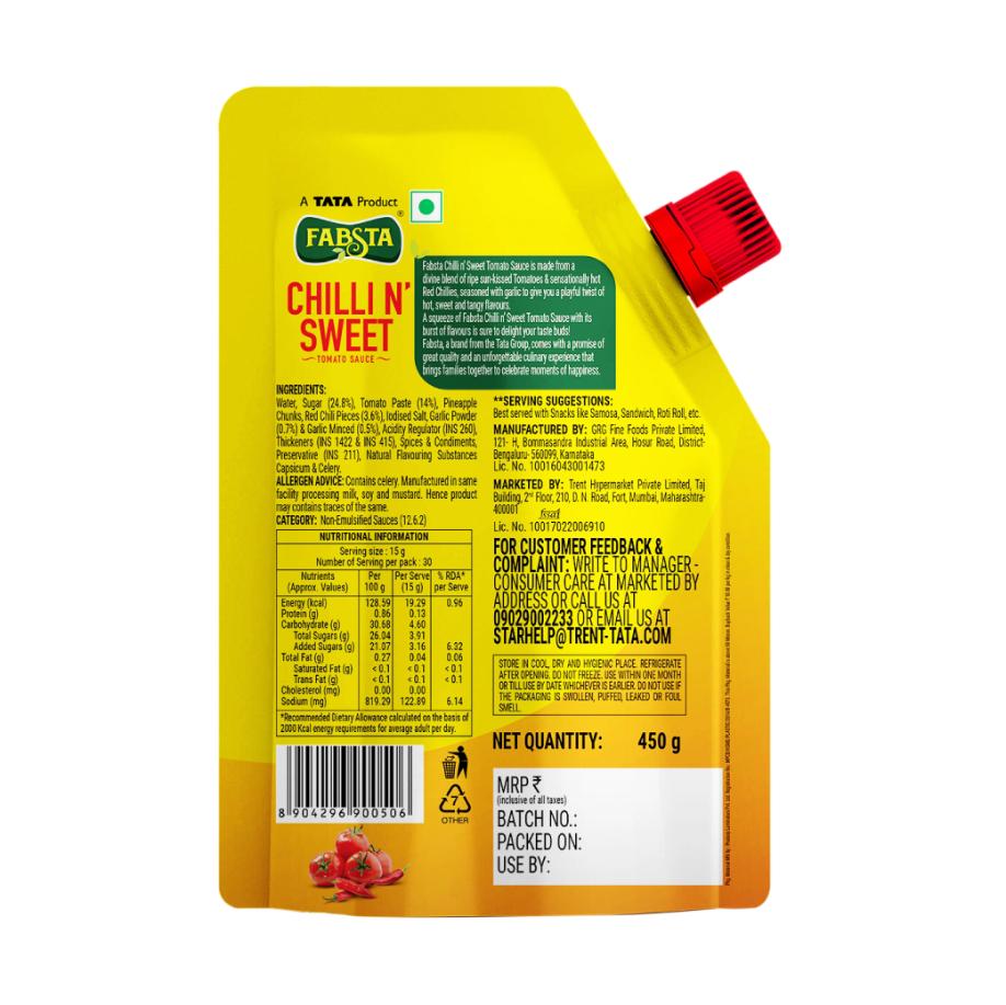 Fabsta Hot And Sweet Sauce 200 g