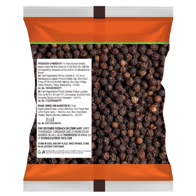 Star Whole Black Pepper 200 g
