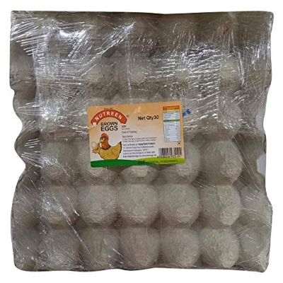Nutreen Brown Eggs Tray Pack Pack Of 30