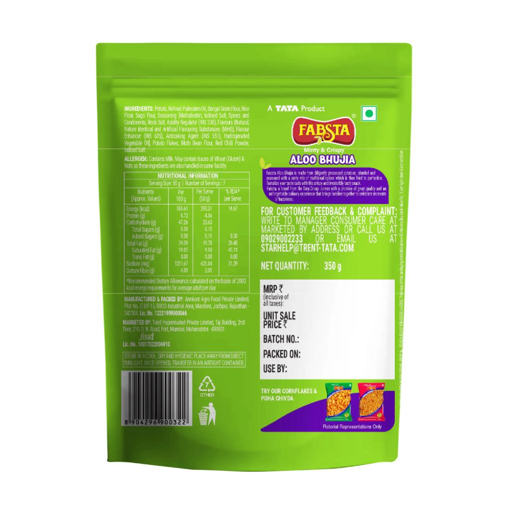 Fabsta Aloo Bhujia 350 g