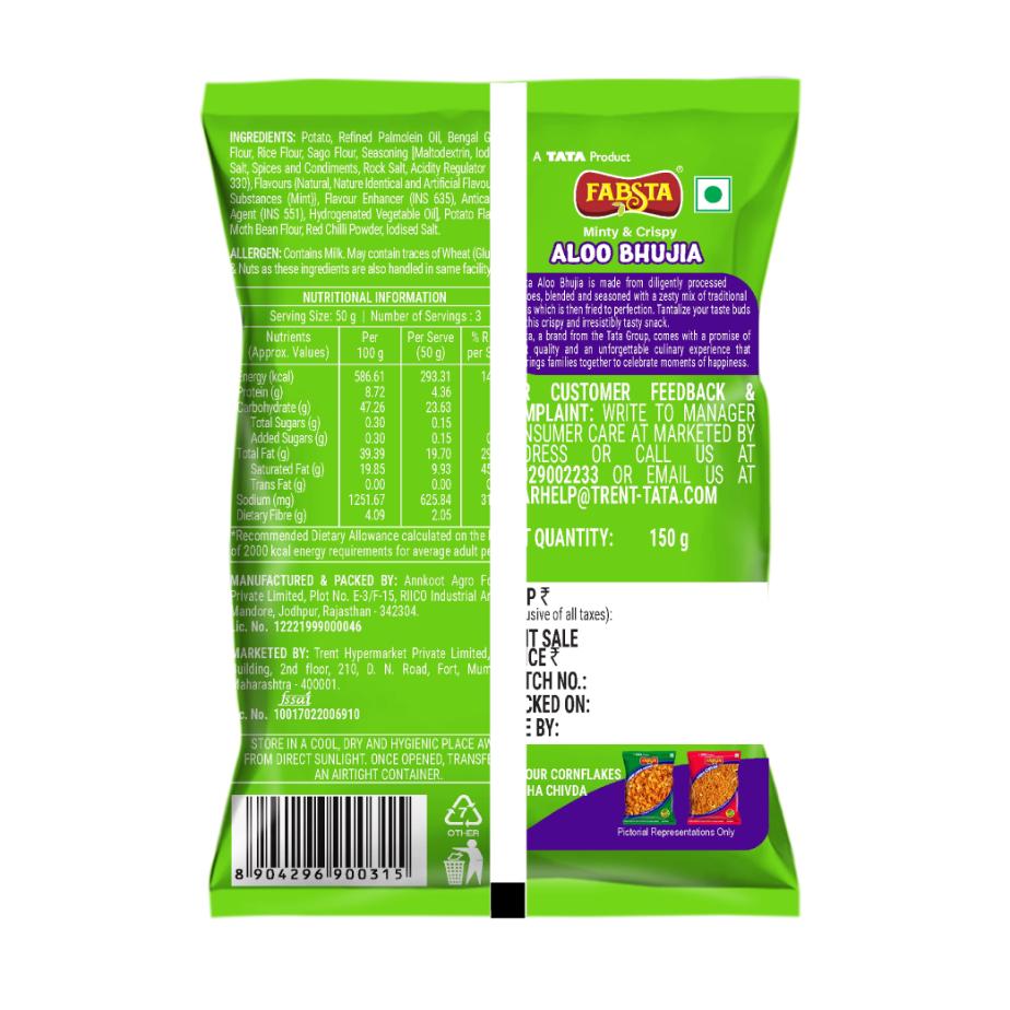 Fabsta Aloo Bhujia 150 g