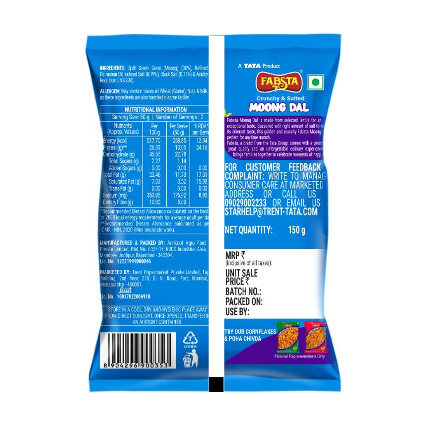 Fabsta Moong Dal 150 g