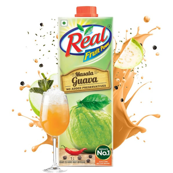 Real Chatpata Guava Tetrapak 1 ltr