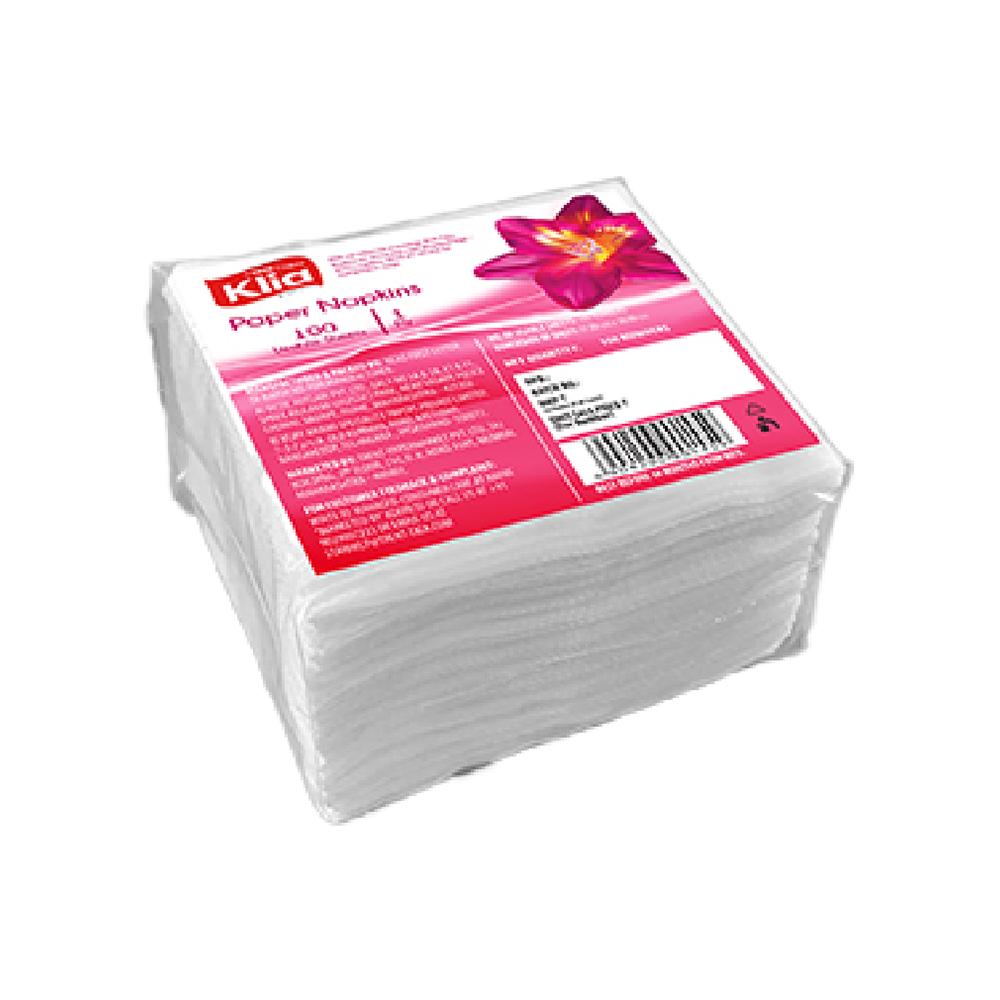 Klia Paper Napkin 1Ply 27X30 pack of 100 pulls