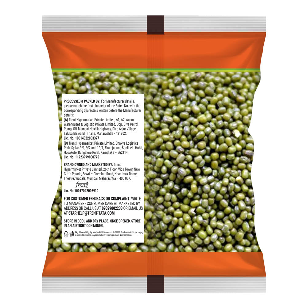 Star Green Moong Whole 1 kg