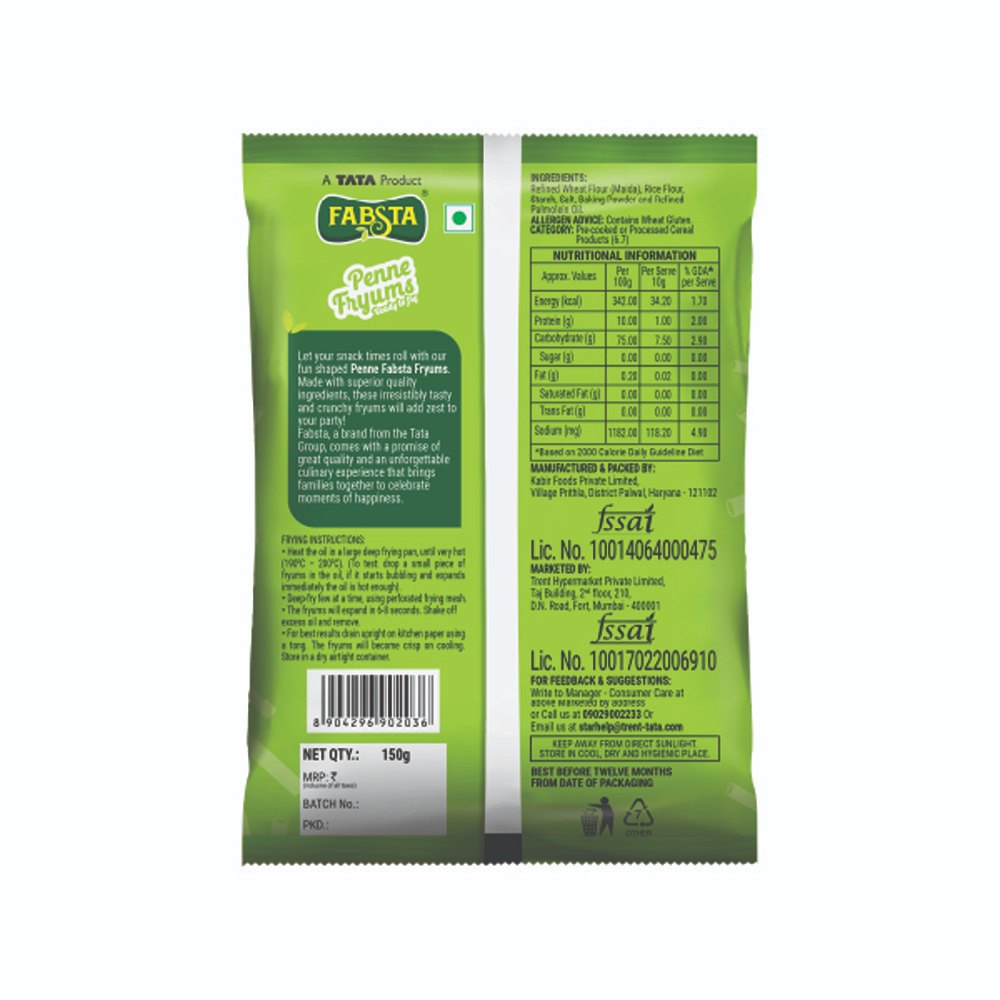 Fabsta Penne Fryums, 150 g