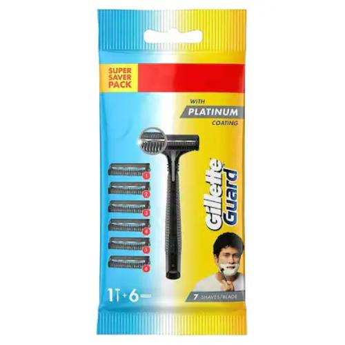 Gillette Guard Razor N Cart pack of 6