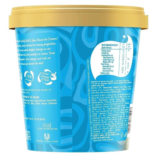 Kwality Walls Vanilla Tub 700ml