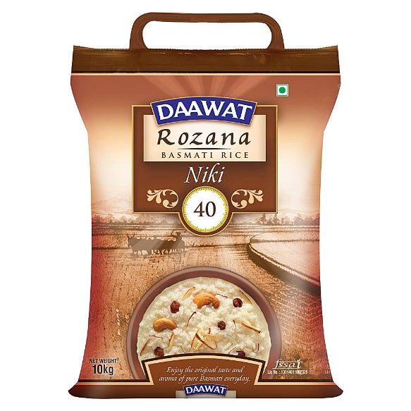 Daawat Rozana Niki Rice 10kg – Starquik