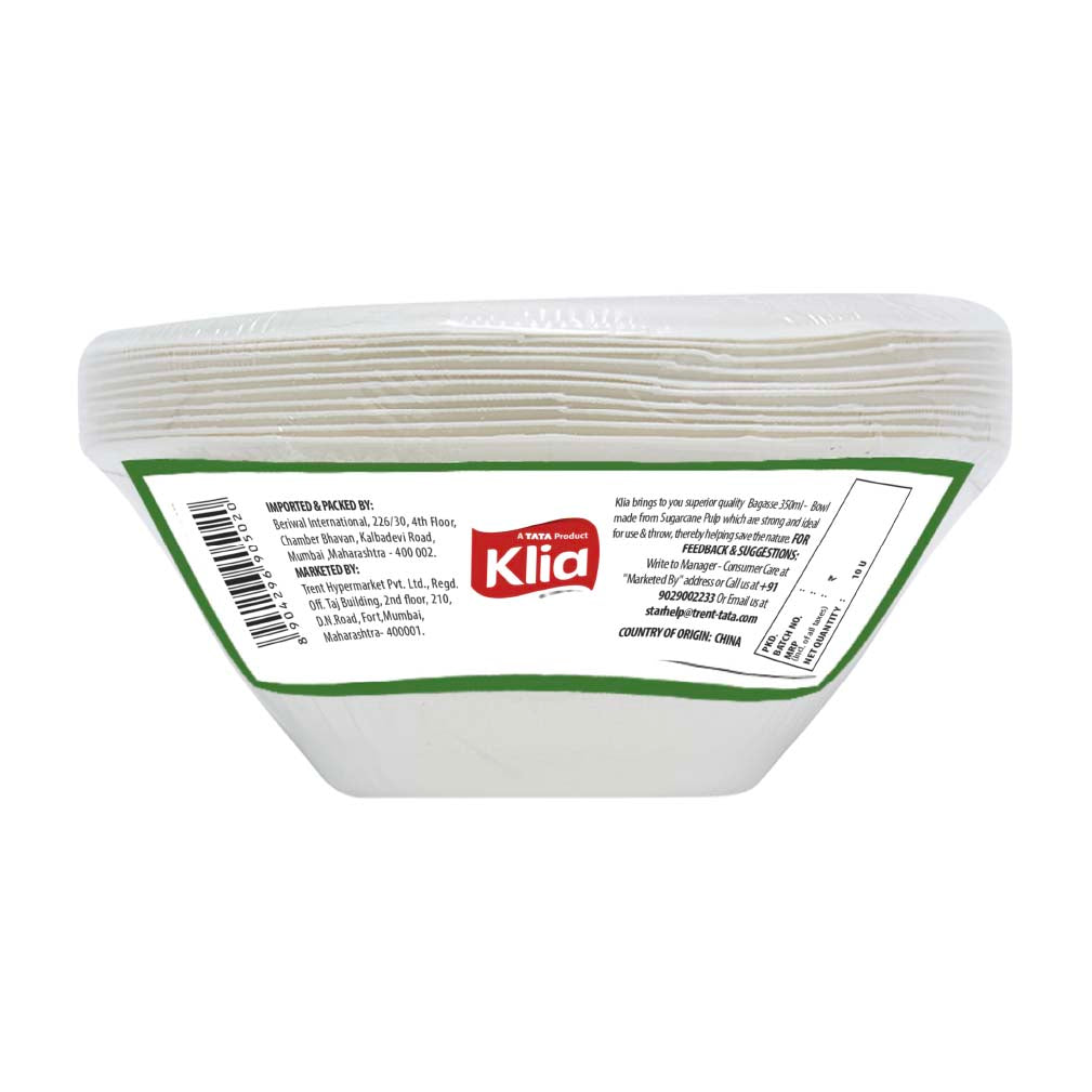 Klia Bowl, Pack of 10 (350 ml)