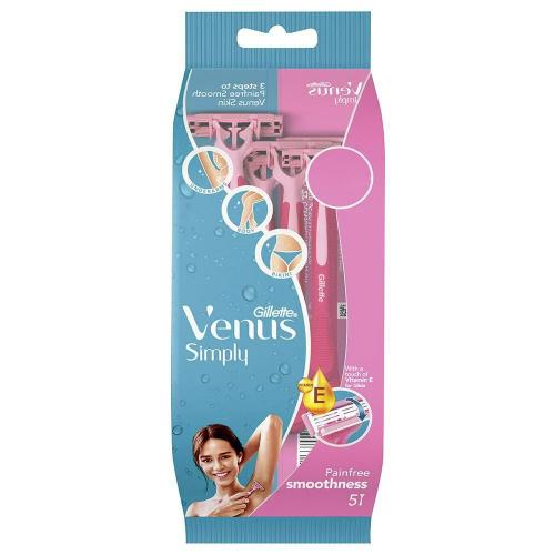 Gillette Simply Venus 3 Razor pack of 5