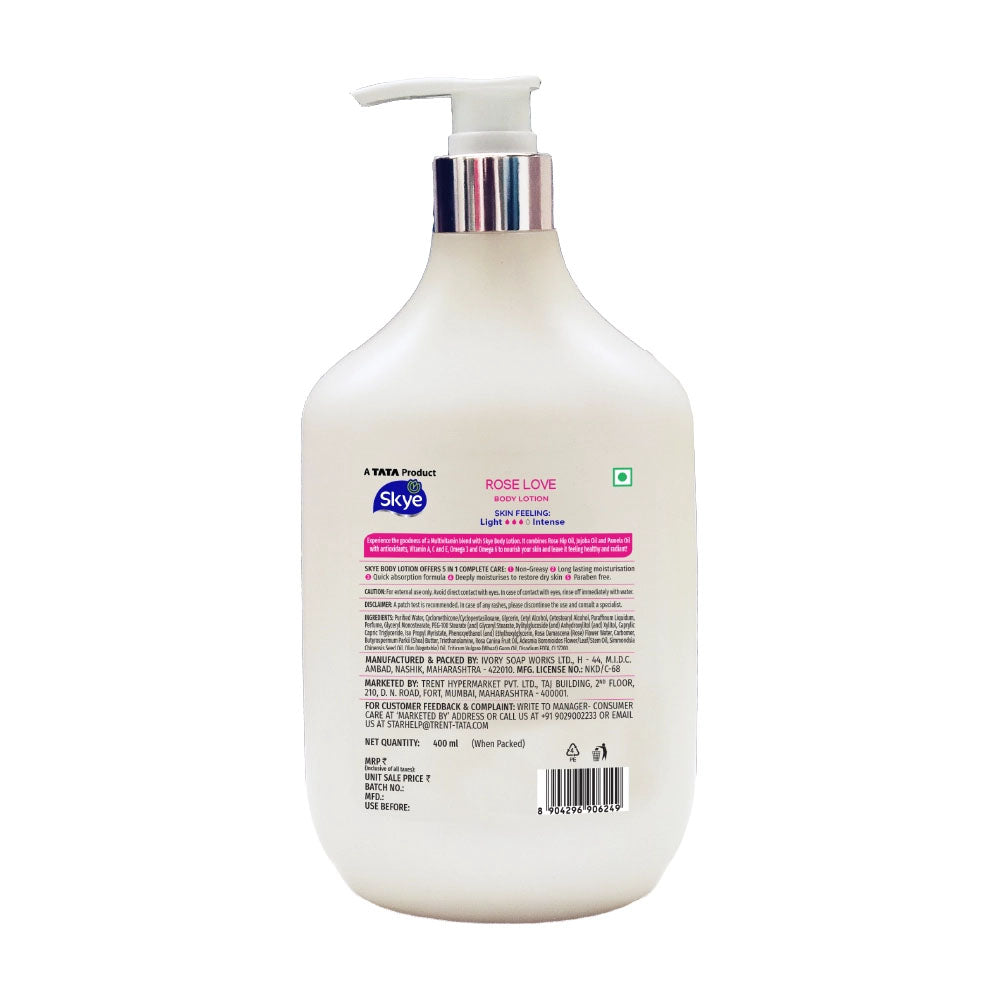 Skye Rose Love Body Lotion 400ml