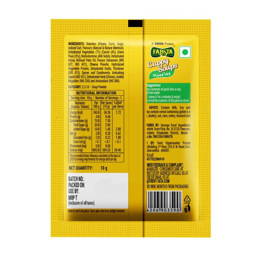 Fabsta Mix Veg Soup 10 g
