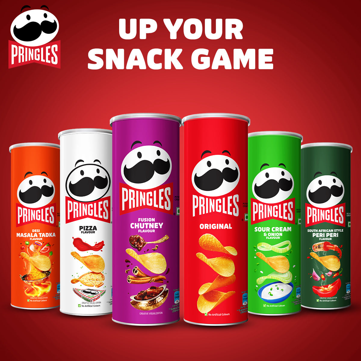 Pringles Sour Cream & Onion 141 g