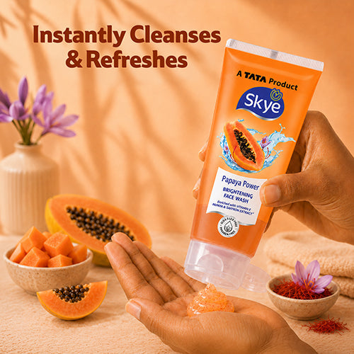 Skye Papaya Power Brightening Face Wash 100ml