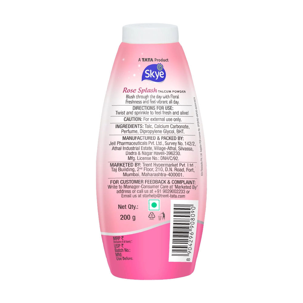 Skye Rose Talcum Powder 200 g