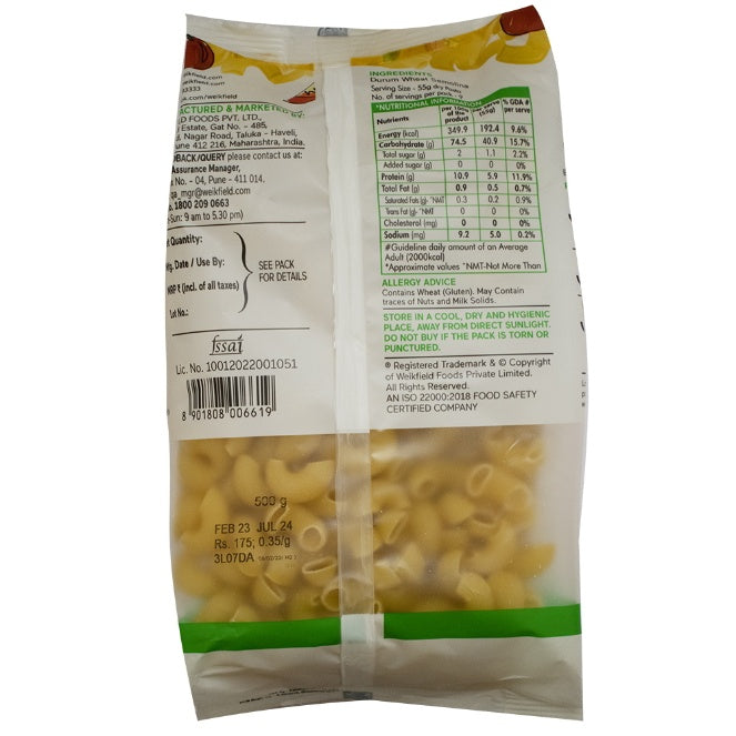 Chef'S Basket Elbow Pasta 500 g