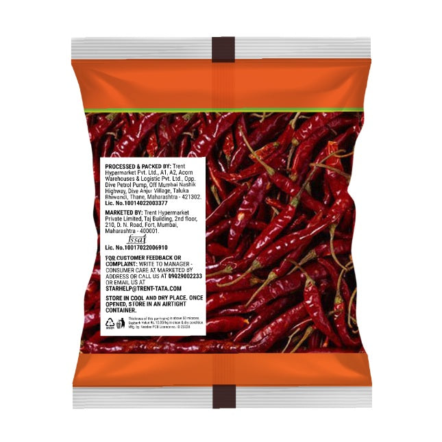 Star Whole Bedgi Chilli Stem Less 100 g