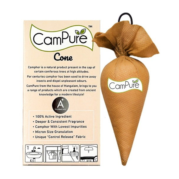 Campure Sandalwood Camphor Cone 60 g