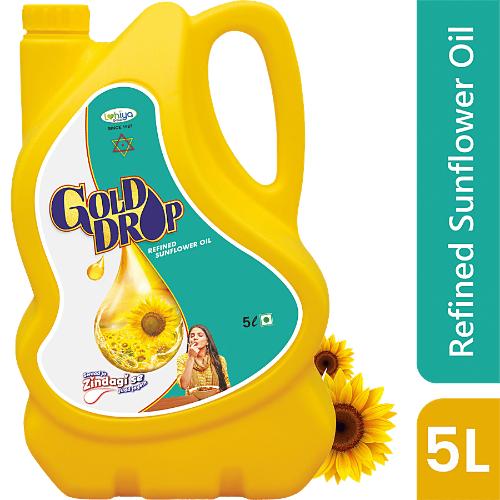 Gold Drop Sunflower Oil 5ltr