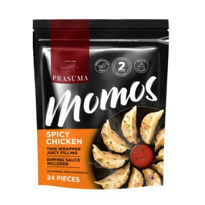 Prasuma Spicy Chicken Momos 24pcs