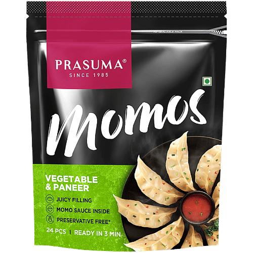 Prasuma Vegetable Momos 24 pcs