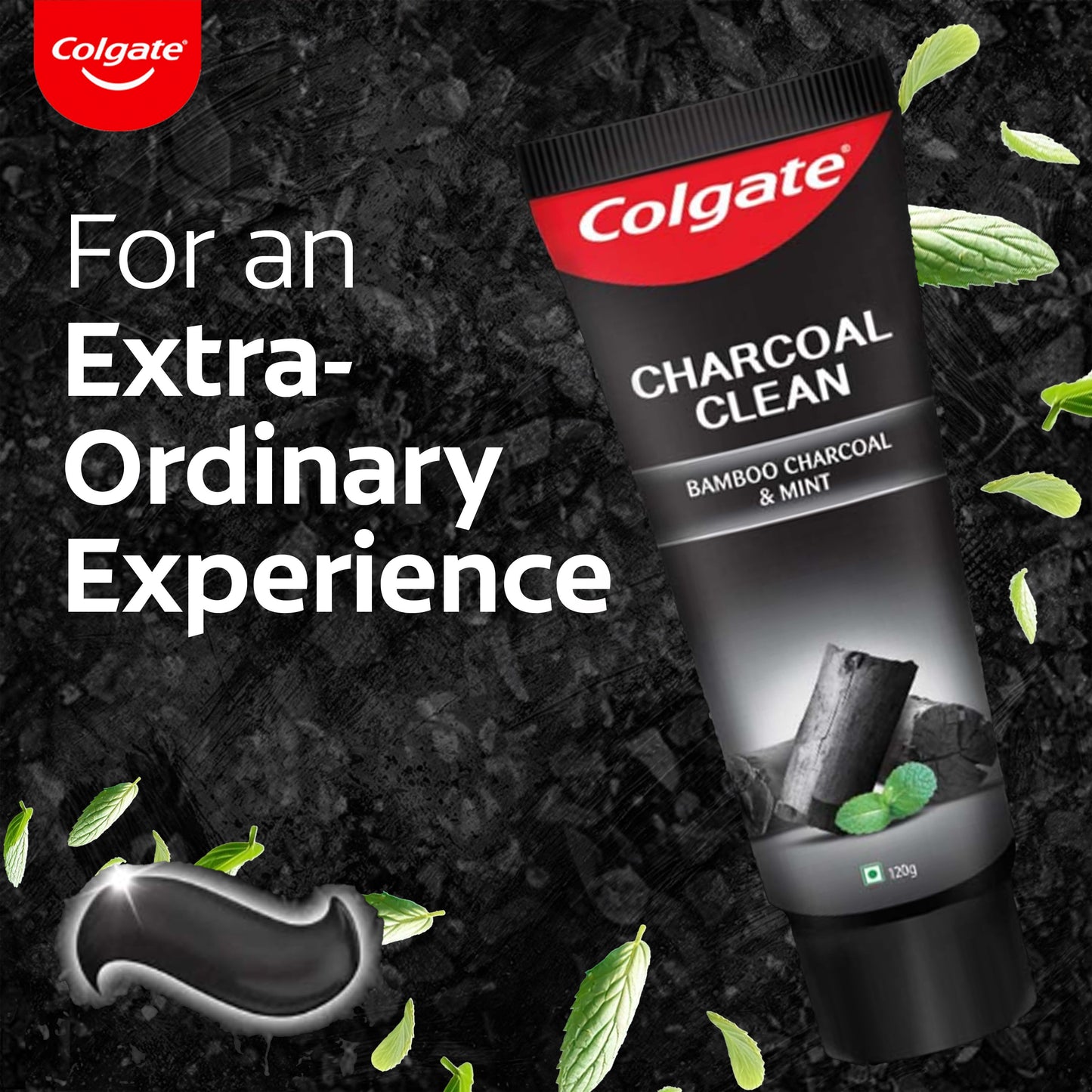Colgate Charcoal Clean Toothpaste 240 gm